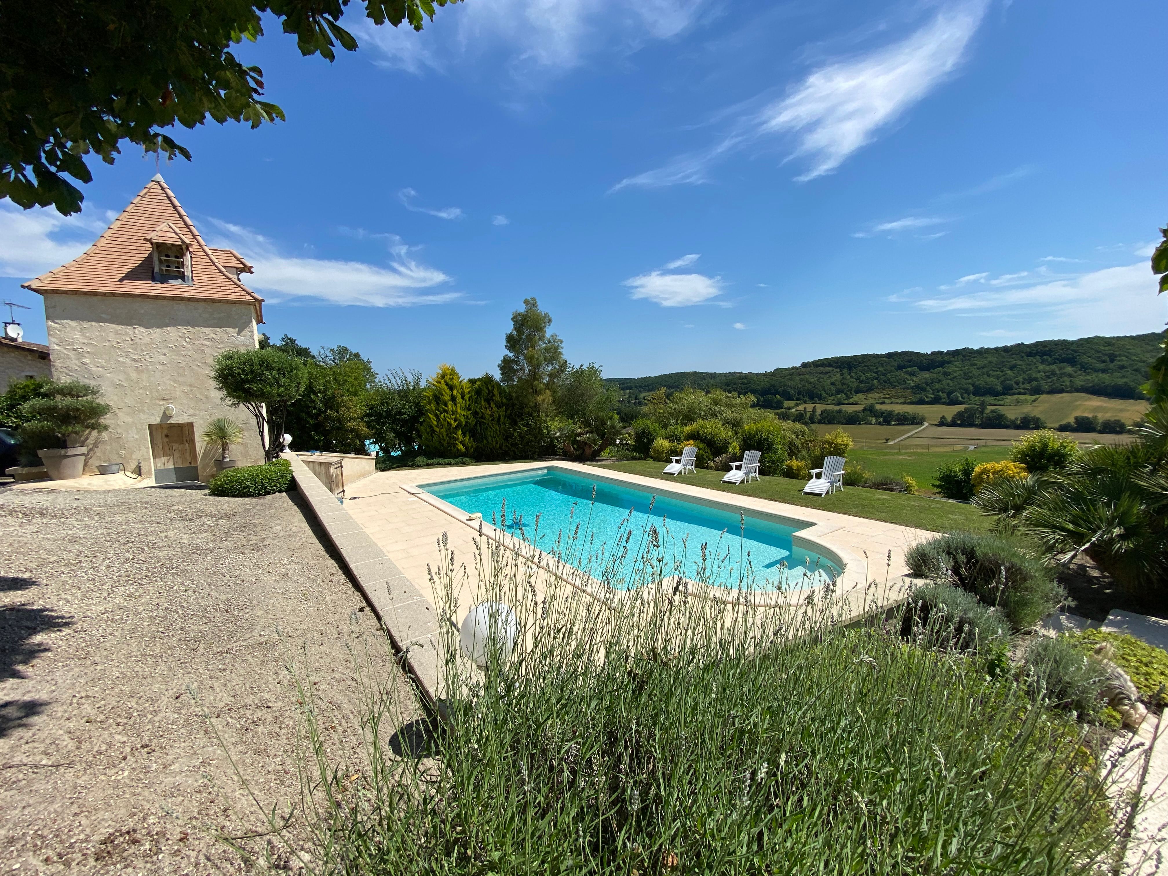 Charming stone house with gîte and swimming pool in Occitanie, Lot (46) - Image 42